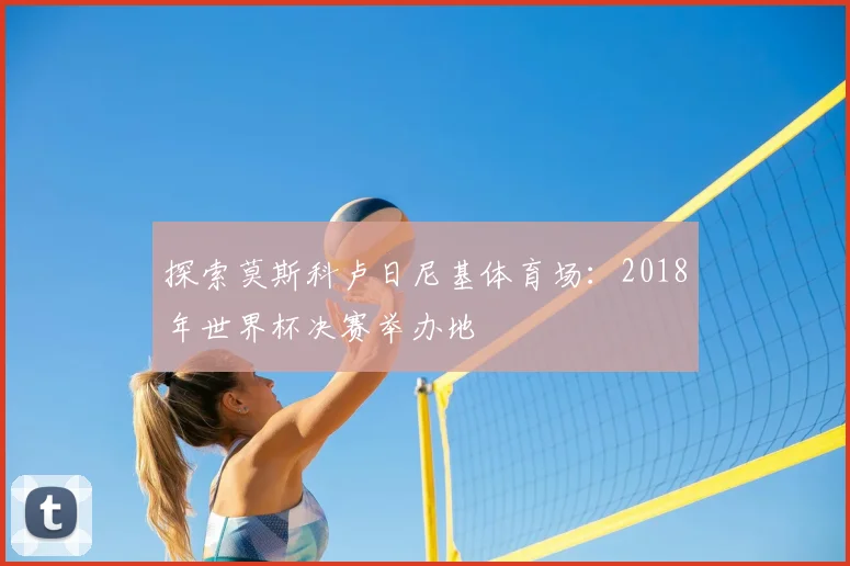 探索莫斯科卢日尼基体育场:2018年世界杯决赛举办地